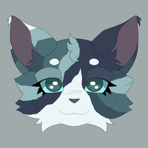 $15 CAD - flat colour headshot