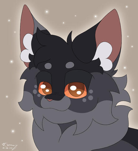 $20 CAD - flat colour bust
