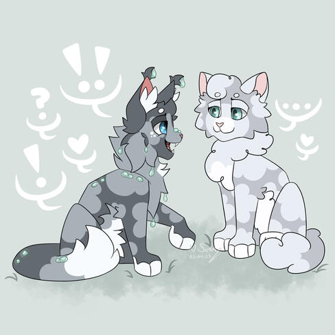 $45 CAD - flat colour fullbody w/ extra character - old art